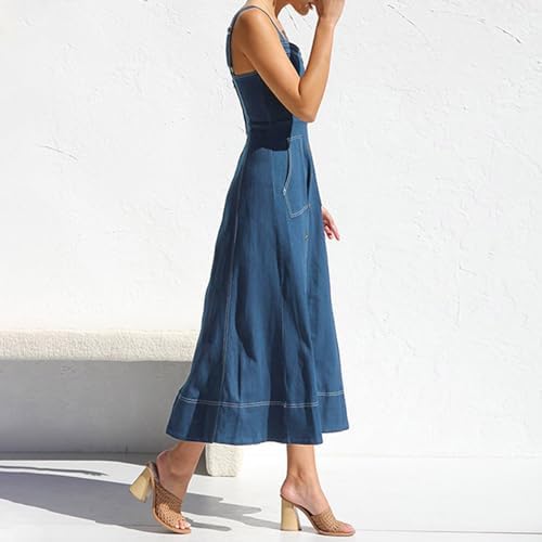 Chic DENIM MID DRESS