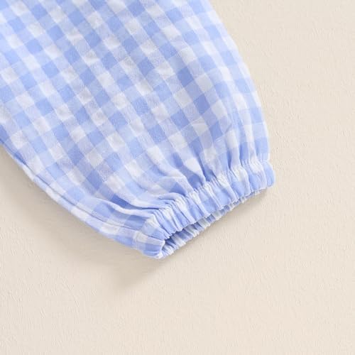 Goocher Elastic waist Plaid print Cotton pants for Toddlers boys and girls
