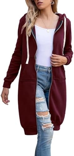 GOFULY Womens Long Sleeve hoodie