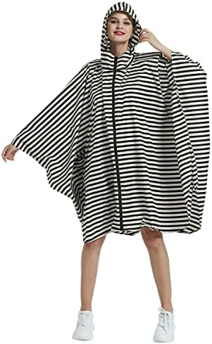 Salamra All-in-One Rain Jacket for MenWomen Waterproof Durable and Fashionable