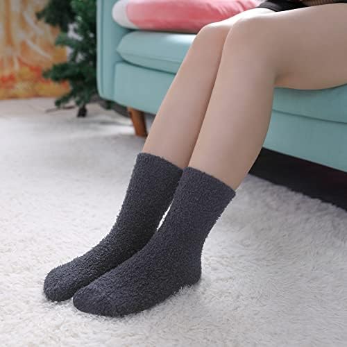 Fuzzy Winter Slipper Socks - Cozy and Warm for Women