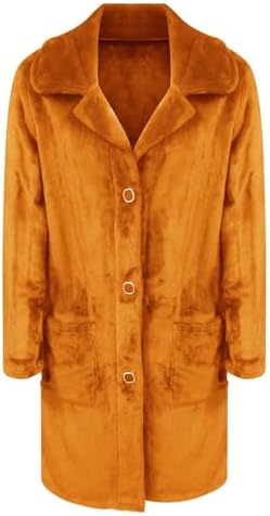 Versatile Womens Long Blazer Pocket HDC - 2024 Fall Outerwear with Lapel and Pockets