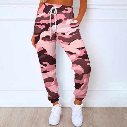 Womens Lightweight Y2K Cargo Sweatpants High Waisted Lounge Pants