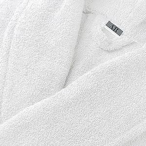 Premium Cotton Terry Bathrobe and Slipper Set