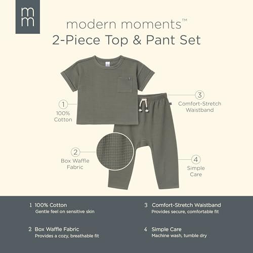 Modern Moments by Gerber Honey Comb Set for Boys