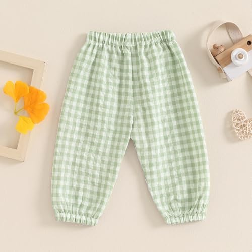 Plaid Pants for Toddler Boys Premium Style