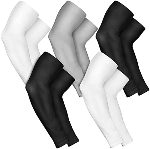 AURUZA 5 Pairs Arm Sleeves Protection Against the Sun