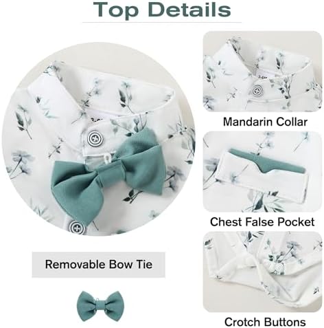 SOONDKIDS Baby Boy Tuxedo Suit