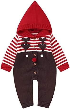 Sleek Christmas Deer Sweater for Toddlers