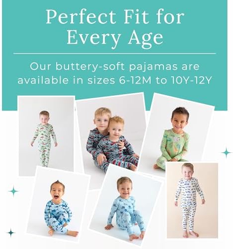 Perfect Pajamas for Boys - Cooling Soft Fabric Sleepwear