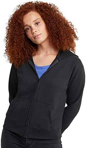 Hanes Womens Ecosmart Fleece Full-Zip Hoodie Soft Warm