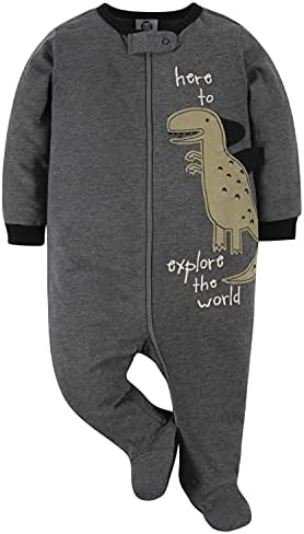 Gerber Boys 4-Piece Sleep N Play Footies