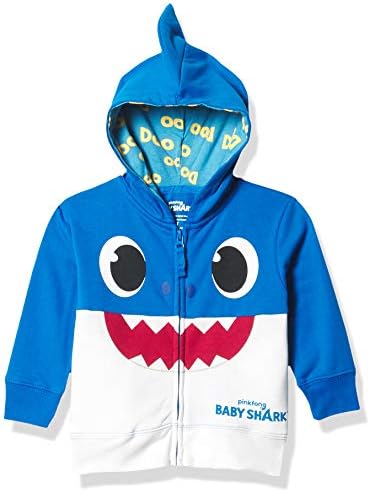 Baby Shark Big Face Zip Up hoodie