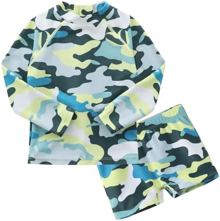Mardonskey Boys Rash Guard Swim Set - UV Protection for Toddler