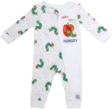 Blinking with Style The Very Hungry Caterpillar Cotton White and Red 12M