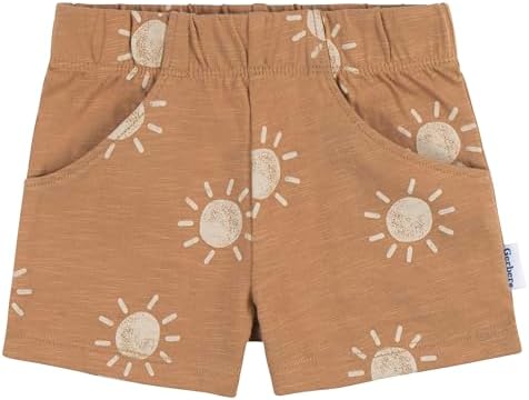 Gerber Baby Boys Toddler T-Shirt and Shorts Set