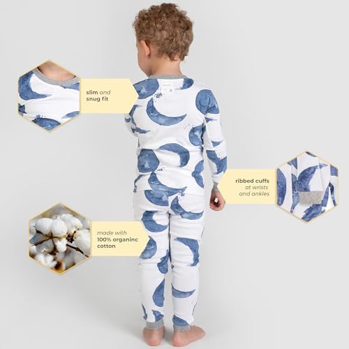 Organic Cotton 2-Piece Pajama Set for Burts Bees Baby Boys