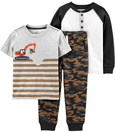 Adorable 3-Piece Playwear Set for Baby Boys