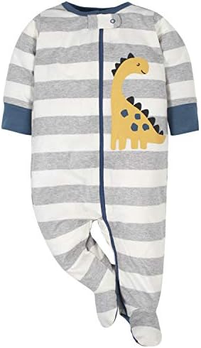 Gerber Baby Boys 2-Pack Sleep N Play Footies
