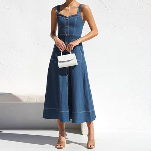 Chic DENIM MID DRESS