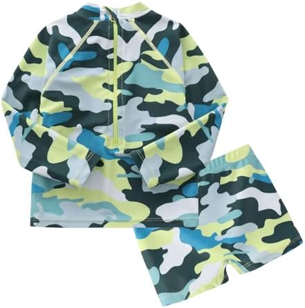Mardonskey Boys Rash Guard Swim Set - UV Protection for Toddler