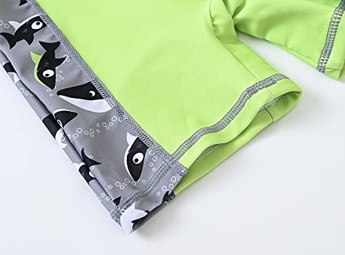 Achiyi Toddler Boys UPF 50 Swimwear with Cartoon Prints