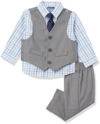 Nautica Baby Boys 4-Piece Nautical Outfit Set