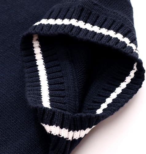Kids V-Neck Sweater Autumn Winter Knitwear for Boys Girls