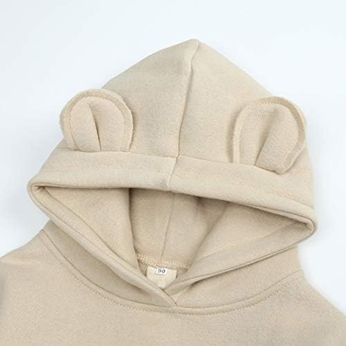 Cotton Solid Hoodies for Baby and Toddler