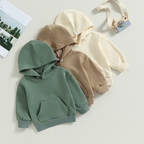 Lukivech Toddler Baby Boy Girl Hoodie Comfy Cozy
