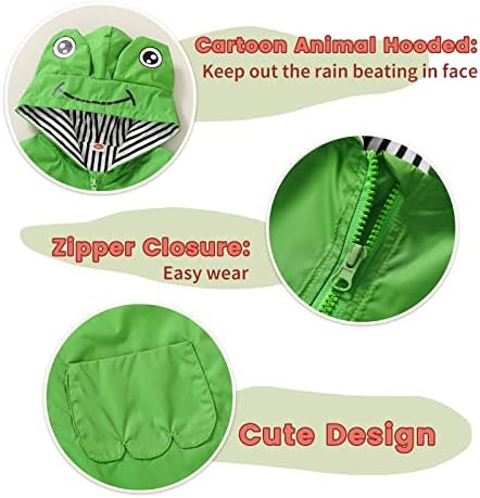 YOUNGER_TREE Boys Ducky raincoat Perfect for 2-5 year olds