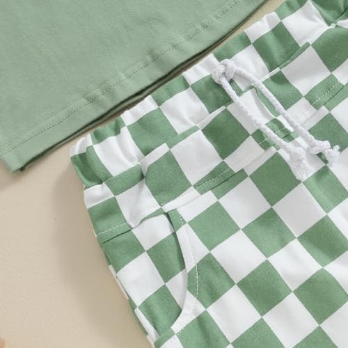Adobabirl Boys Summer Shorts Set