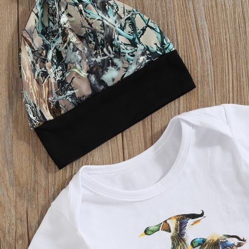 Canis Duck Deer Hunting Baby Outfit Set