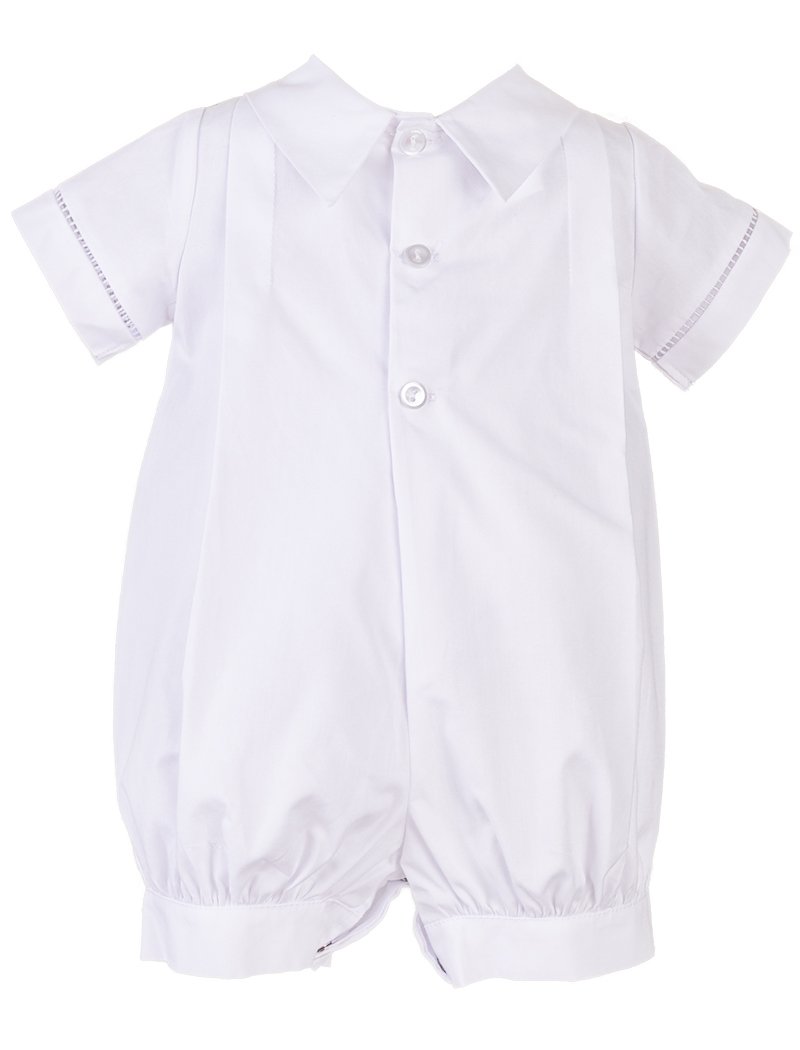 Perfect Baptism and Celebration for Boys White Christening Outfit 100