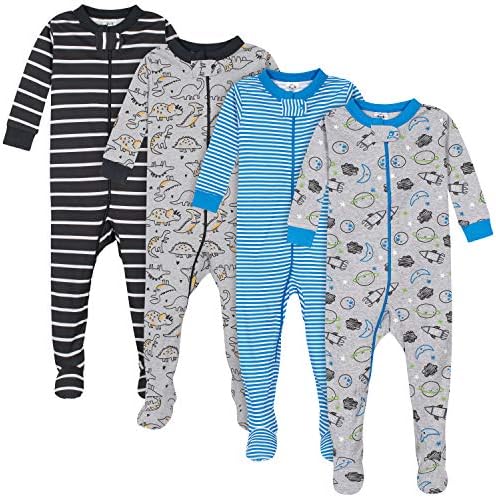 Gerber Baby Boys Pajamas for Safe Sleep Style