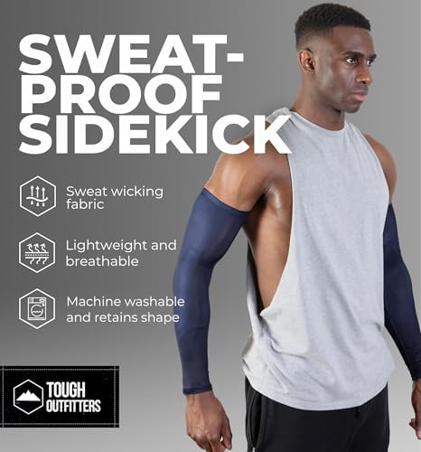 Sports Compression Arm Sleeves for Men Women