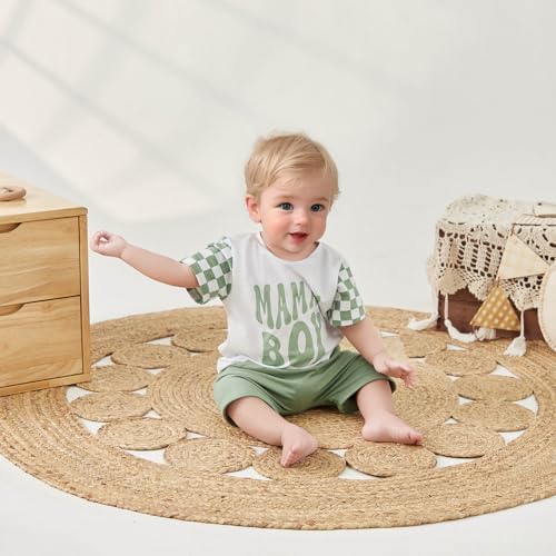 Chic Baby Boy Summer Outfit - Checkedcsv0
