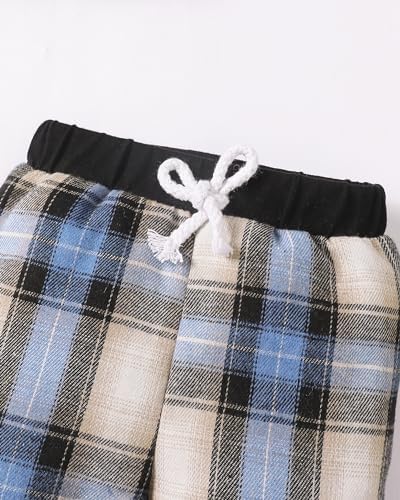 Renotemy Newborn Baby Boy Clothes Outfits Long Pants Toddler Set
