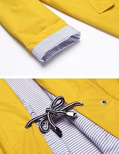 LOMON Womens Travel Jacket - Waterproof and Breathable