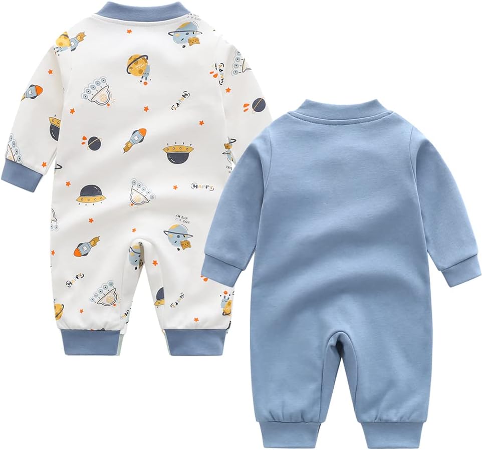 Egaivtya Soft Cotton Romper for Newborn Boys