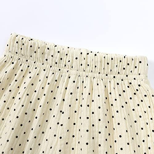2-Pack Soft and Breathable Cotton Linen Toddler Joggers with Floral Patterns