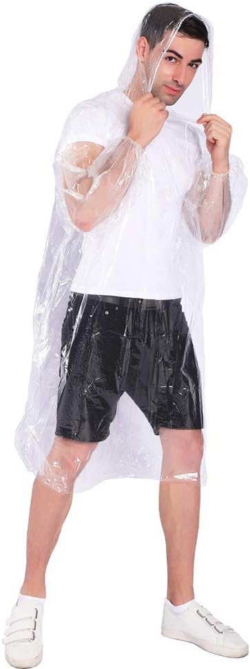 10-Piece Waterproof Rain Ponchodonn Set