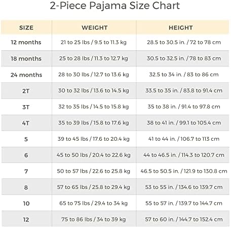 Pajama Set for Boys