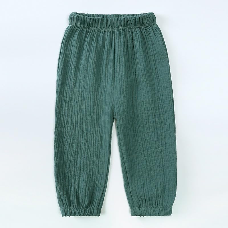 Adjustable Linen Pants for Boys 12-24M