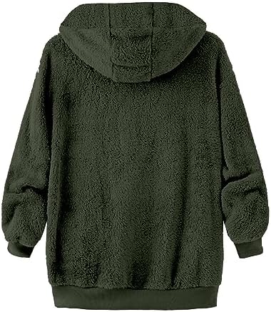 Premium Winter Fleece Sherpa Jacket for Women - Soft Warm and Durable