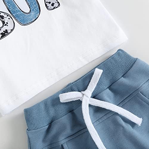 Sejardin Toddler Summer Set - Soft Stretchy T-Shirt Shorts for Boys