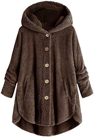 Muyise Womens Oversized Winter Fuzzy Cardigan