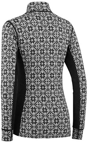 Kari Traa Rose Half Zip Womens Base Layer Top Quilted Warmth and Confidence