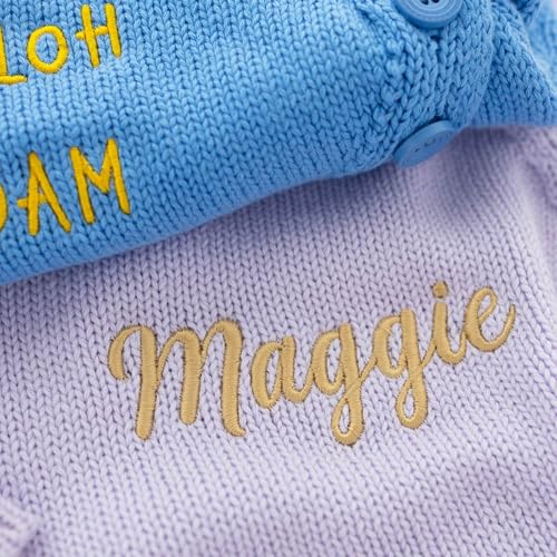 Personalized Baby Romper Set with Unique Embroidery for Newborns