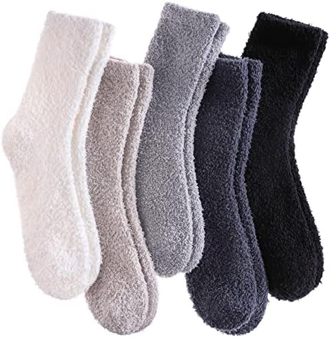 Fuzzy Winter Slipper Socks - Cozy and Warm for Women